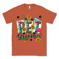 Copper Western Pet Groomer Classic Tee - texasbilliewilder