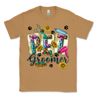Toasted Coconut Western Pet Groomer Classic Tee - texasbilliewilder