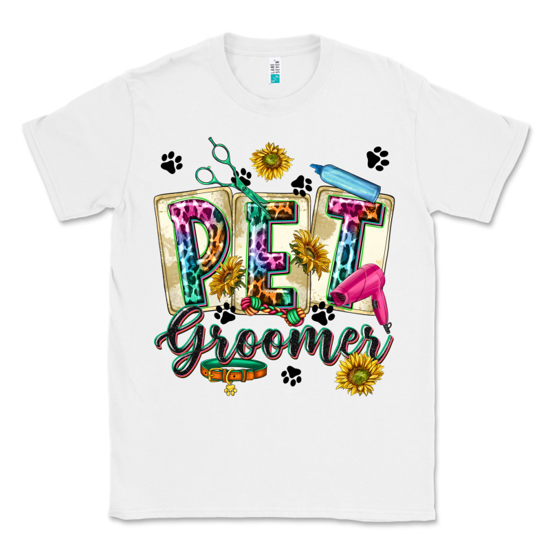 Western Pet Groomer Classic Tee by texasbilliewilder | Teevron