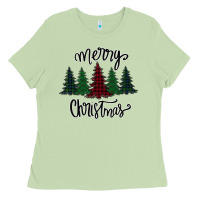 Matcha Merry Christmas Trees Ladies Tee - Bettercallsaul