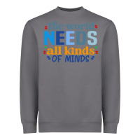 Storm The world needs all kinds of minds Heavyweight Sweatshirt - CowhideDigitalArt