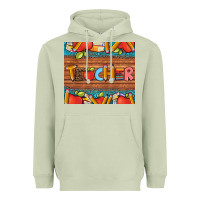Teacher And Pens Apples Books Leopard And Tooled Leather Tumbler Heavyweight Hoodie | Teevron