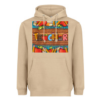 Mushroom teacher and pens apples books leopard and tooled leather tumbler Heavyweight Hoodie - Artiststas