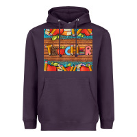 Plum teacher and pens apples books leopard and tooled leather tumbler Heavyweight Hoodie - Artiststas