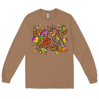 Toasted Coconut Texas Mardi Gras Long Sleeve Tee - HowdyJamesFarm