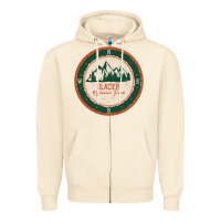 Sandshell Glacier National Park Zipper Hoodie - minhPixels