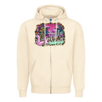 Sandshell hello summer Zipper Hoodie - SublimationCraftShop