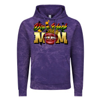 Cloud Purple black mom Vintage Hoodie - CowGirlArtShop