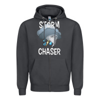 Smoke Kids Storm Chaser Boys Storm Hunter Tornado Gift Zipper Hoodie - minhPixels