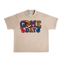 French Oak Game day red and blue Urban Heavy Tee - HowdyJamesFarm