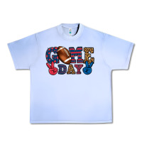 Grape Ice Game day red and blue Urban Heavy Tee - HowdyJamesFarm