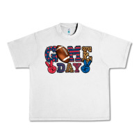 Lunar Rock Game day red and blue Urban Heavy Tee - HowdyJamesFarm