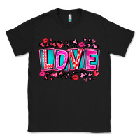 Black Love Valentine Classic Tee - CowhideDigitalArt