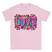 Bubblegum Pink Love Valentine Classic Tee - CowhideDigitalArt