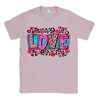 Lilac Love Valentine Classic Tee - CowhideDigitalArt