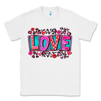 White Love Valentine Classic Tee - CowhideDigitalArt