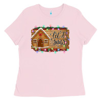 Let It Snow Ladies Tee | Teevron