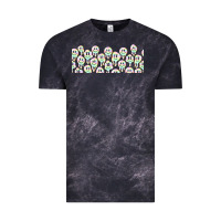 Cloud Black retro smiley faces Vintage Tee - TumblerDesignByShophia