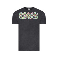 Vintage Black retro smiley faces Vintage Tee - TumblerDesignByShophia