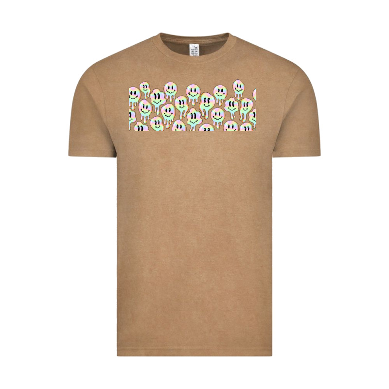 Retro Smiley Faces Vintage Tee by TumblerDesignByShophia | Teevron