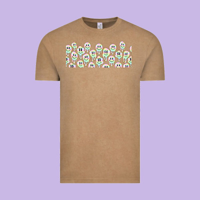 Retro Smiley Faces Vintage Tee Designed By Tumblerdesignbyshophia