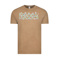 Vintage Coffee retro smiley faces Vintage Tee - TumblerDesignByShophia