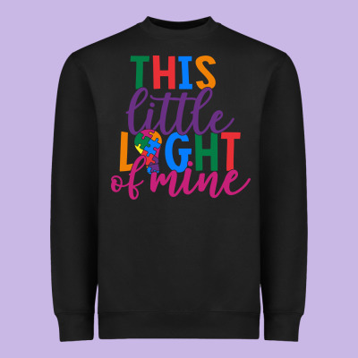 This Little Light Of Mine Heavyweight Sweatshirt Designed By Cowhidedigitalart