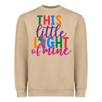 Mushroom This Little Light Of Mine Heavyweight Sweatshirt - CowhideDigitalArt