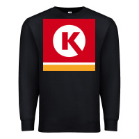 Black Circle K Retail Premium Sweatshirt - minhPixels