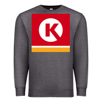 Charcoal Heather Circle K Retail Premium Sweatshirt - minhPixels