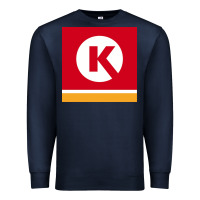 Navy Circle K Retail Premium Sweatshirt - minhPixels