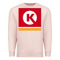 Pale Pink Circle K Retail Premium Sweatshirt - minhPixels
