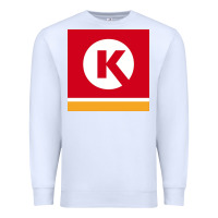 White Circle K Retail Premium Sweatshirt - minhPixels