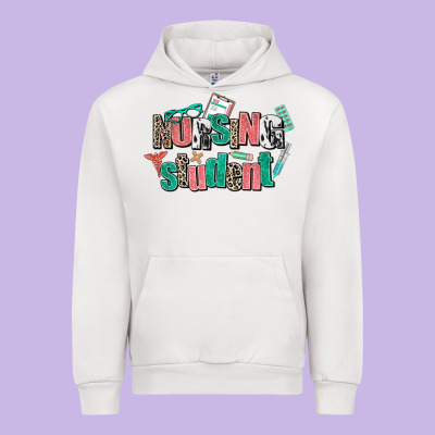 Nursing Student Urban Hoodie Designed By Adodesignshop