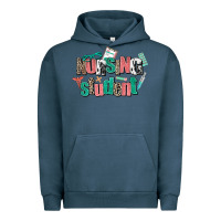 Pigment Midnight Navy nursing student Urban Hoodie - AdoDesignShop
