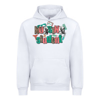 White nursing student Urban Hoodie - AdoDesignShop