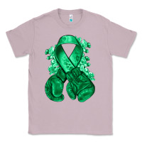 Lilac Emerald green ribbon Liver Cancer boxing gloves Classic Tee - NancyCooperArtShop