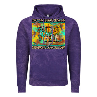 Cloud Purple faith over fear Vintage Hoodie - CowGirlArtShop