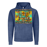Vintage Denim faith over fear Vintage Hoodie - CowGirlArtShop