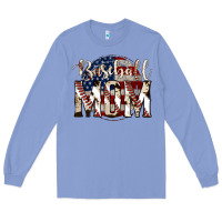 Colony Blue baseball mom Long Sleeve Tee - Jasminsmagicworld