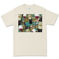 Bone California Wine with Leopard Background Premium Tee - Bettercallsaul