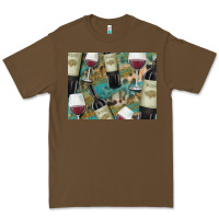 Cacao California Wine with Leopard Background Premium Tee - Bettercallsaul