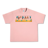 Salmon native American feathers Urban Heavy Tee - TumblerDesignByShophia