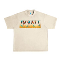 Sandshell native American feathers Urban Heavy Tee - TumblerDesignByShophia