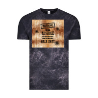 Cloud Black warning i'm an asshole with rusty background Vintage Tee - TumblerDesignByShophia