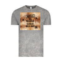 Cloud Rock warning i'm an asshole with rusty background Vintage Tee - TumblerDesignByShophia