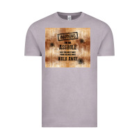 Vintage Zinc warning i'm an asshole with rusty background Vintage Tee - TumblerDesignByShophia
