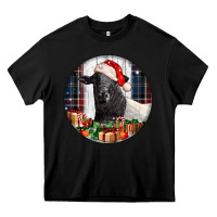 Black christmas dorper sheep Heavy Core Tee - LillyAllenDesigns