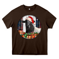 Chocolate Brown christmas dorper sheep Heavy Core Tee - LillyAllenDesigns