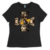 Black Leopard Bucking Bronco Ladies Tee - Bettercallsaul